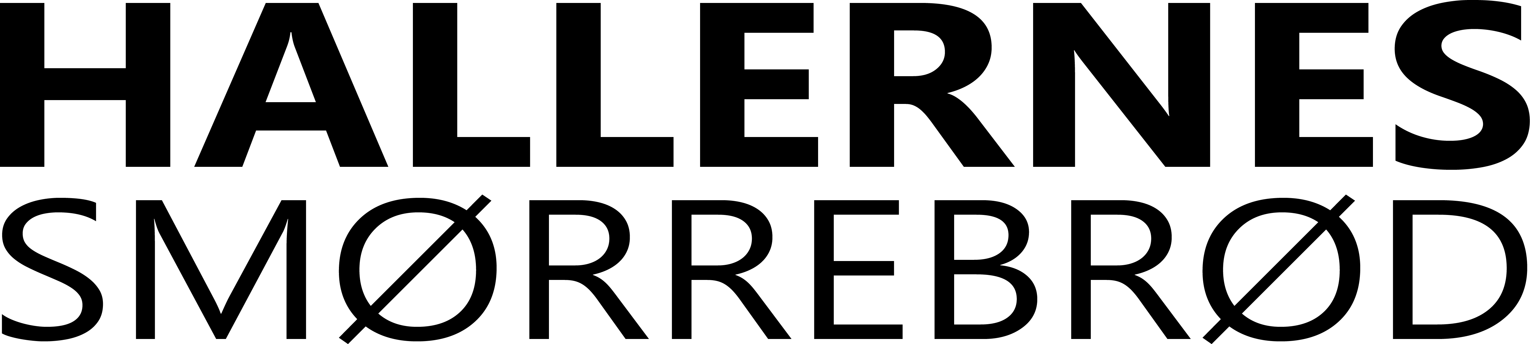Hallernes smørrebrød logo